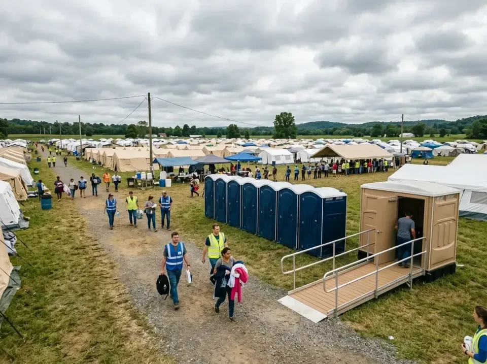 disaster-relief-camp-restrooms-010 — frequently asked questions, Dumpster & Portable Bathrooms Rental in Fairfield, IA